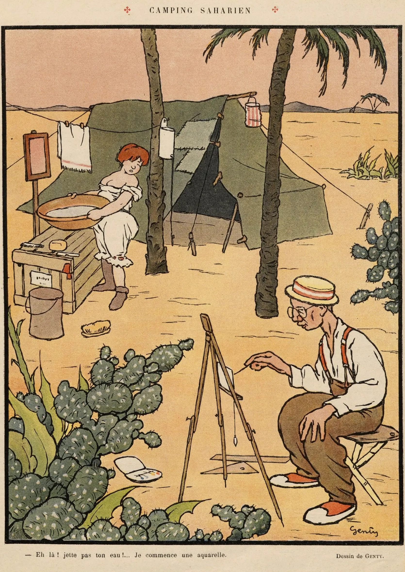 Levensloop Charles Genty