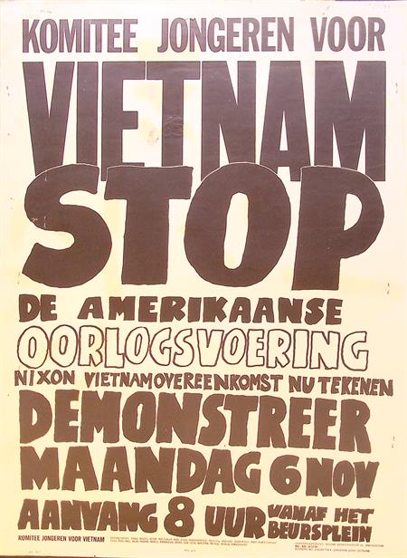 Aanplakbiljetten over vietnam