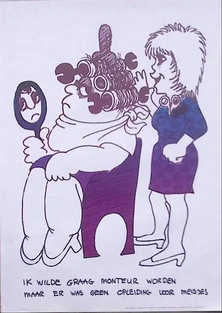 Aanplakbiljetten over abortus