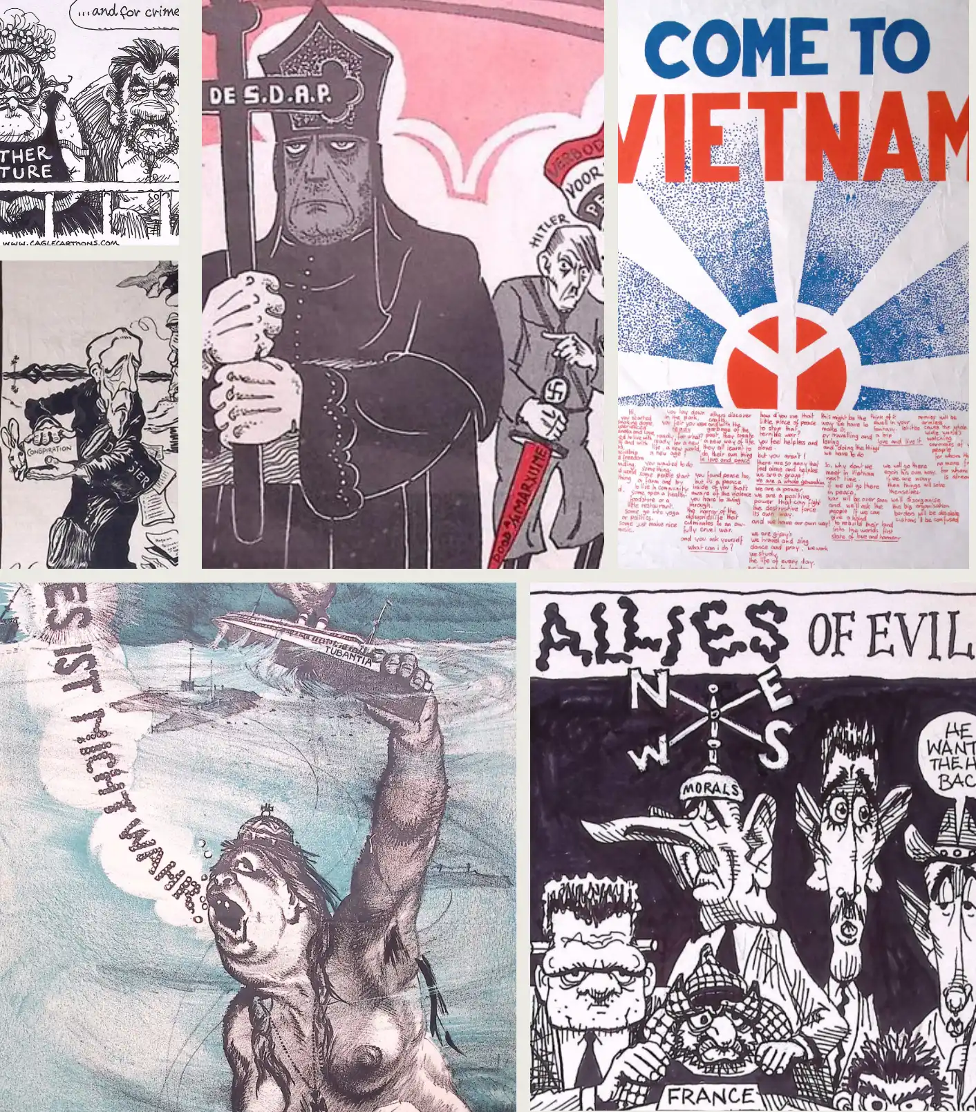 5 authentieke spotprenten voor in de klas