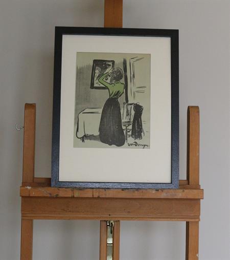 Spiegel - Litho Kees van Dongen