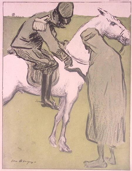 Ruiter - Litho Kees van Dongen