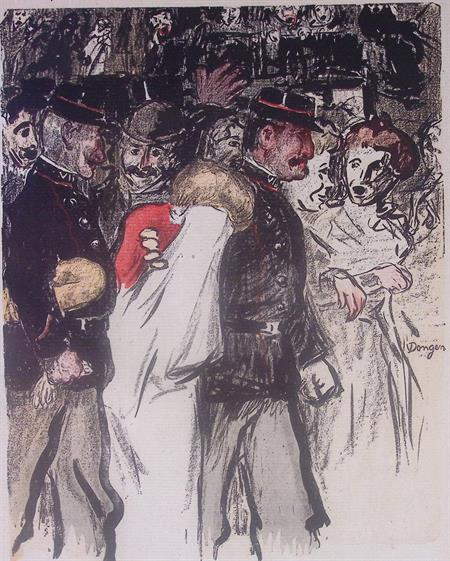 Agenten - Litho Kees van Dongen
