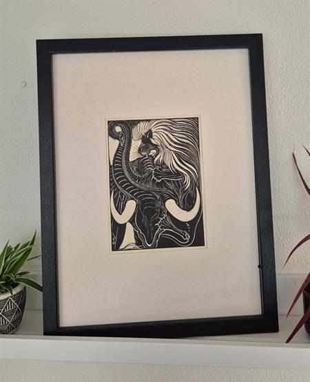 De leeuw en de olifant